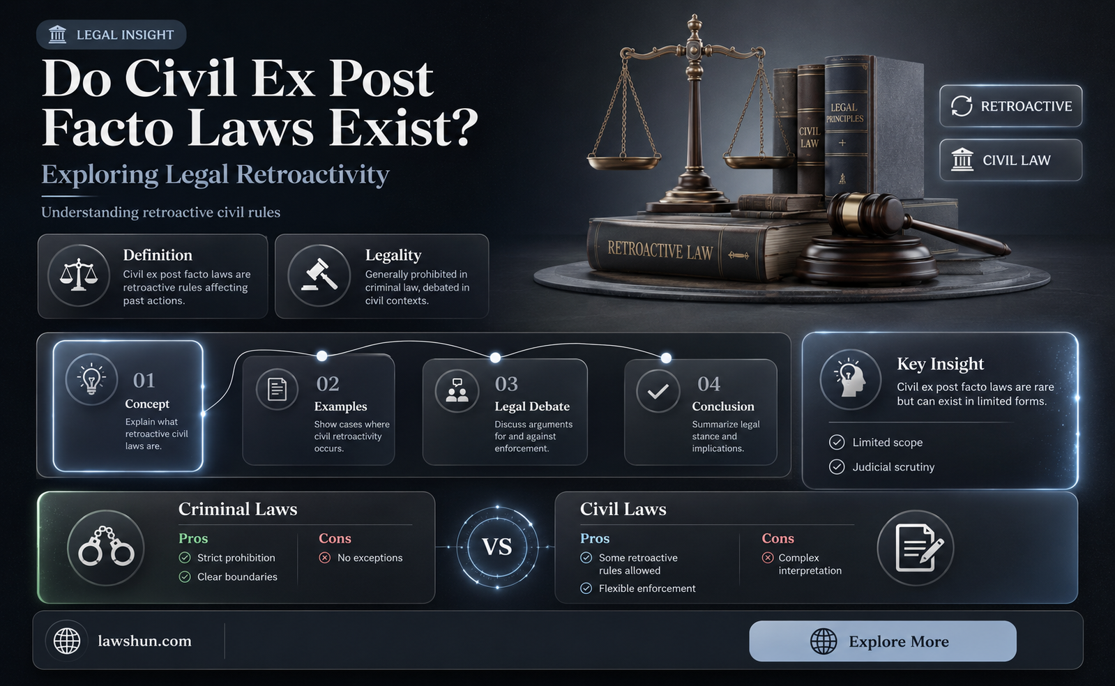 are there civil ex post facto laws