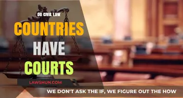 Exploring Civil Law Systems: Do These Countries Have Courts?