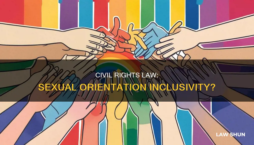 do civil rights laws apply to sexual orientation