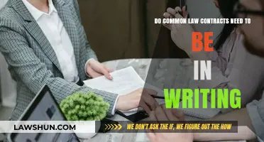 Common Law Contracts: Written or Verbal?