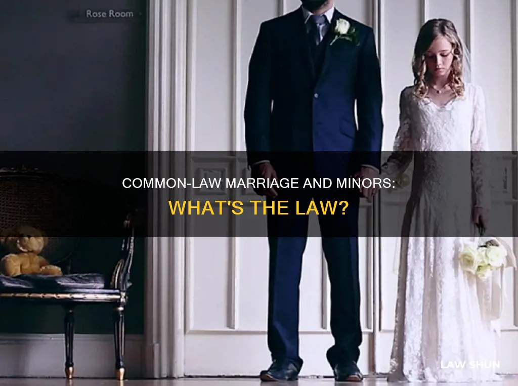 do common law marriages apply to minors