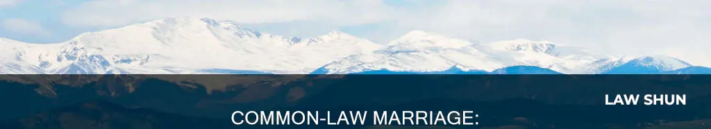 do common law marriages require a divorce in colorado