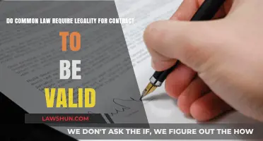 Understanding Common Law Contracts: Legality and Validity