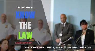 Do Cops Need to Know the Law? Exploring Legal Accountability