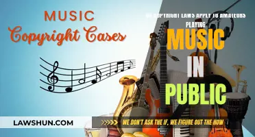 Music Copyright: Public Performance and Amateur Musicians