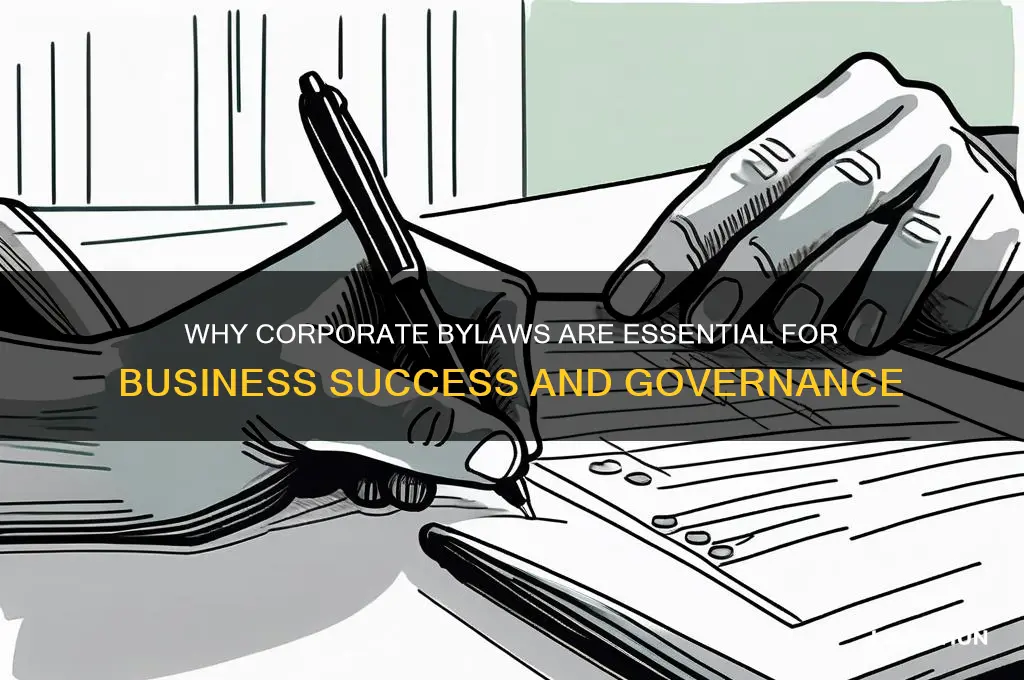 do corporations need by laws