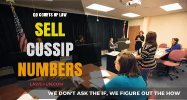 Do Courts of Law Sell CUSIP Numbers? Unraveling the Legal Truth