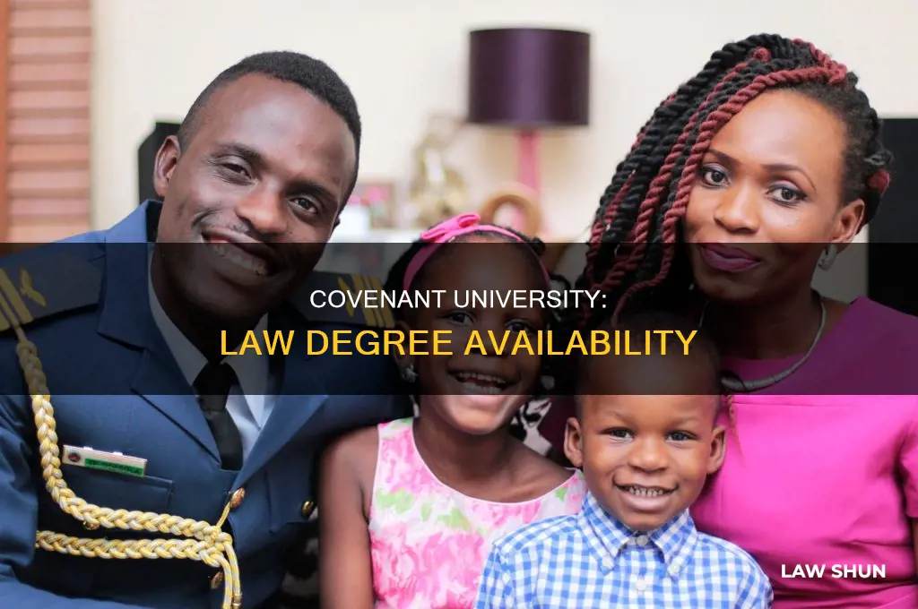 do covenant university offer law