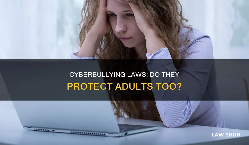 do cyberbullying laws apply to adults