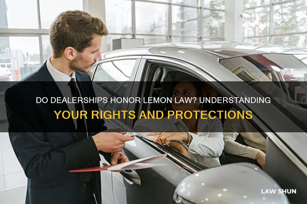 do dealerships honor lemon law