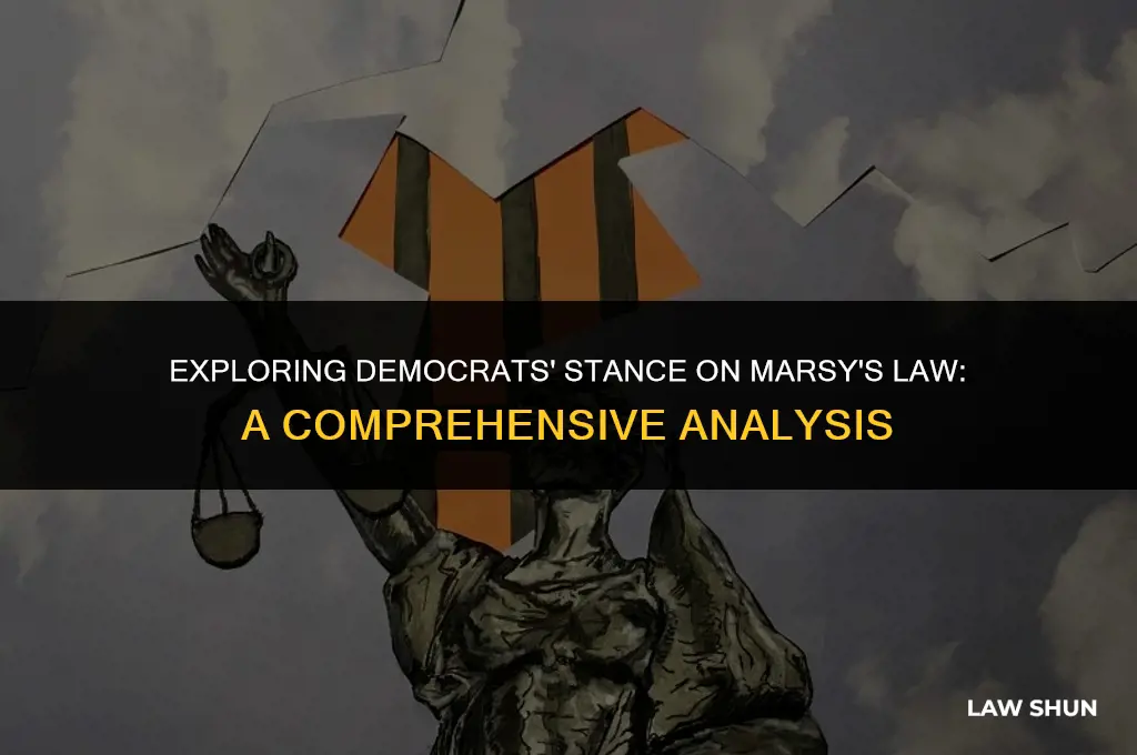 do democrats support marsy