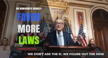 Do Democrats Typically Advocate for More Laws? An In-Depth Look