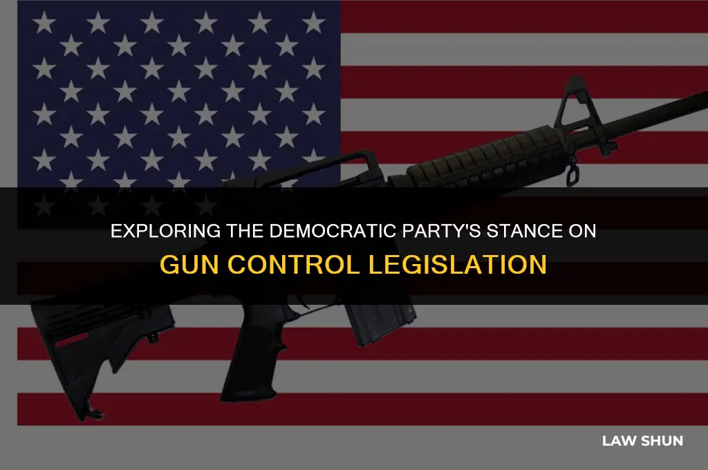 do democrats want ateonger fun laws