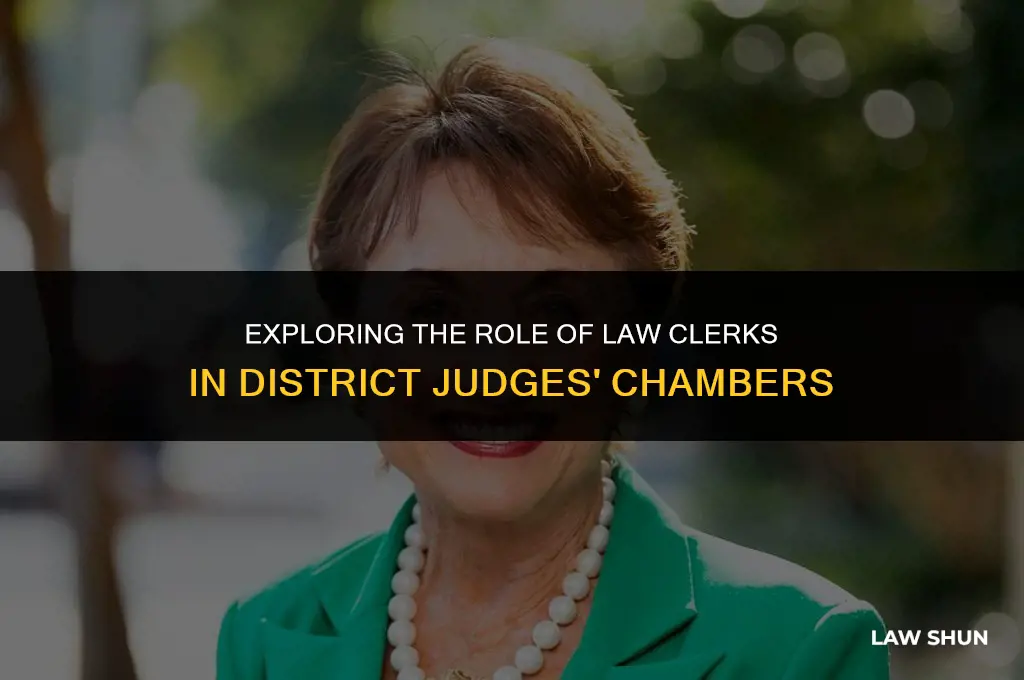 do district judges have law clerks