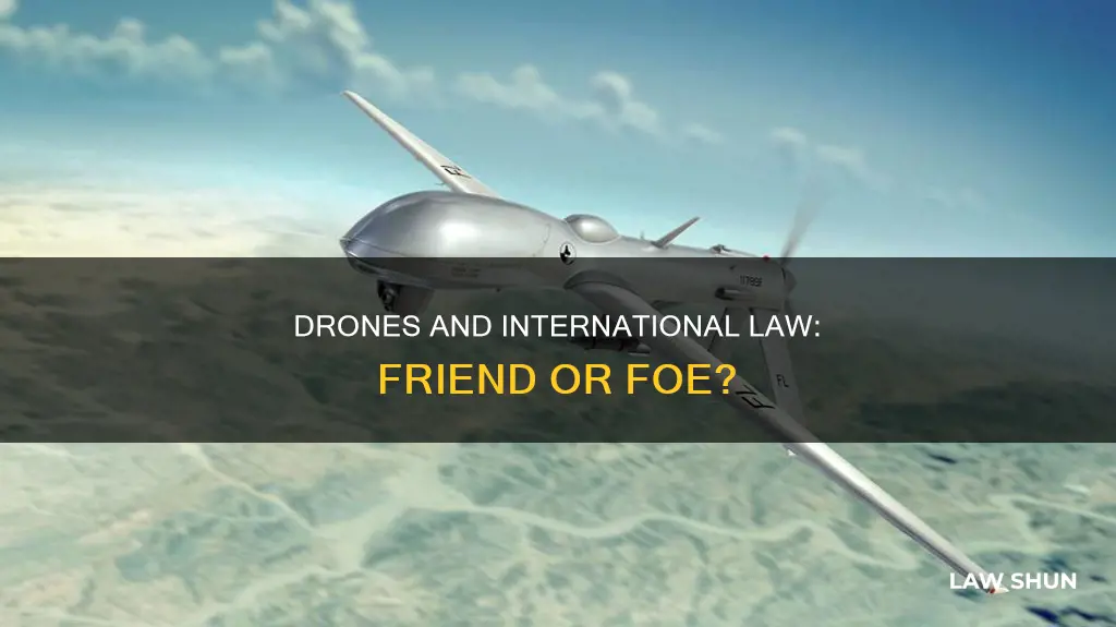 do drones break international law