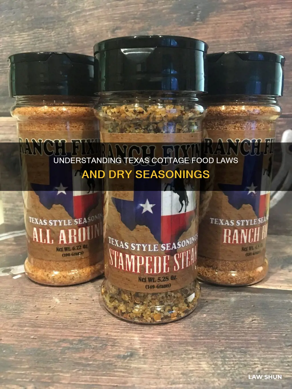 do dry seasonings apply to cottage laws texas