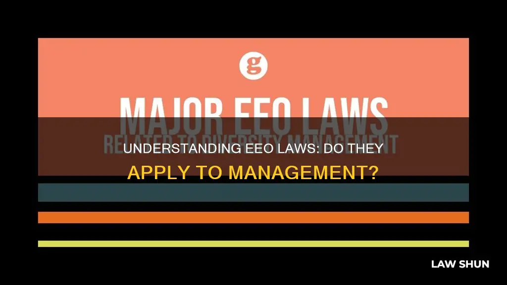 do eeo laws apply to management