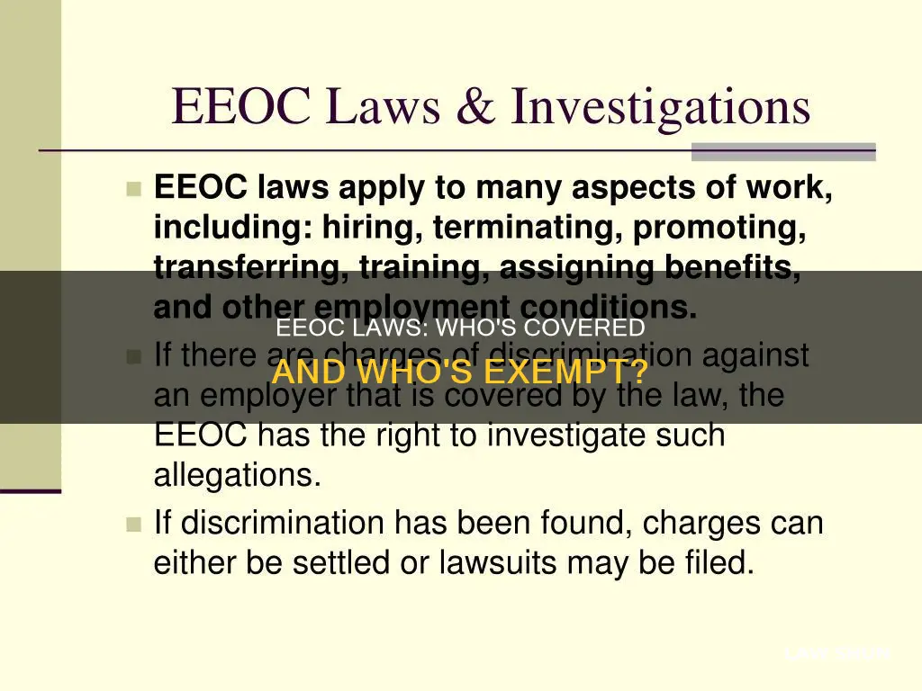 do eeoc laws applies to all