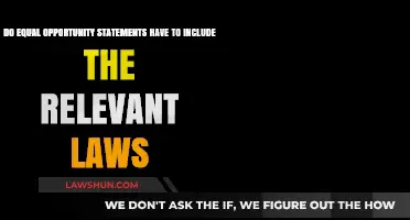 Equal Opportunity Statements: Must They Cite Relevant Laws?