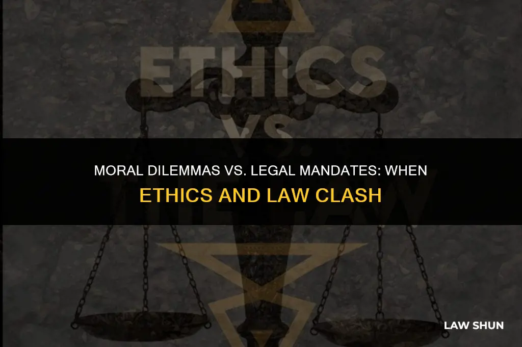 do ethical consideration trump the law