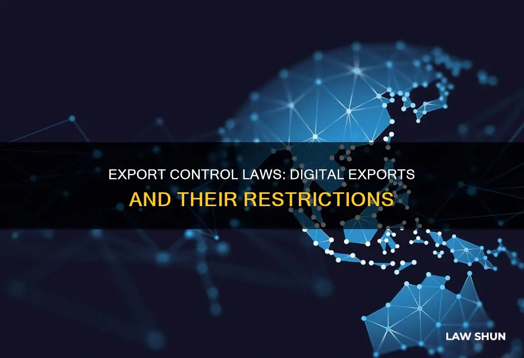 do export control laws only apply to physical exports