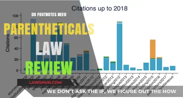 Footnotes vs. Parentheticals: Law Review Citation Style Guide