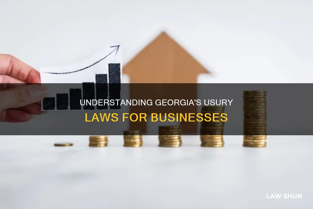 do ga usury laws apply to a business