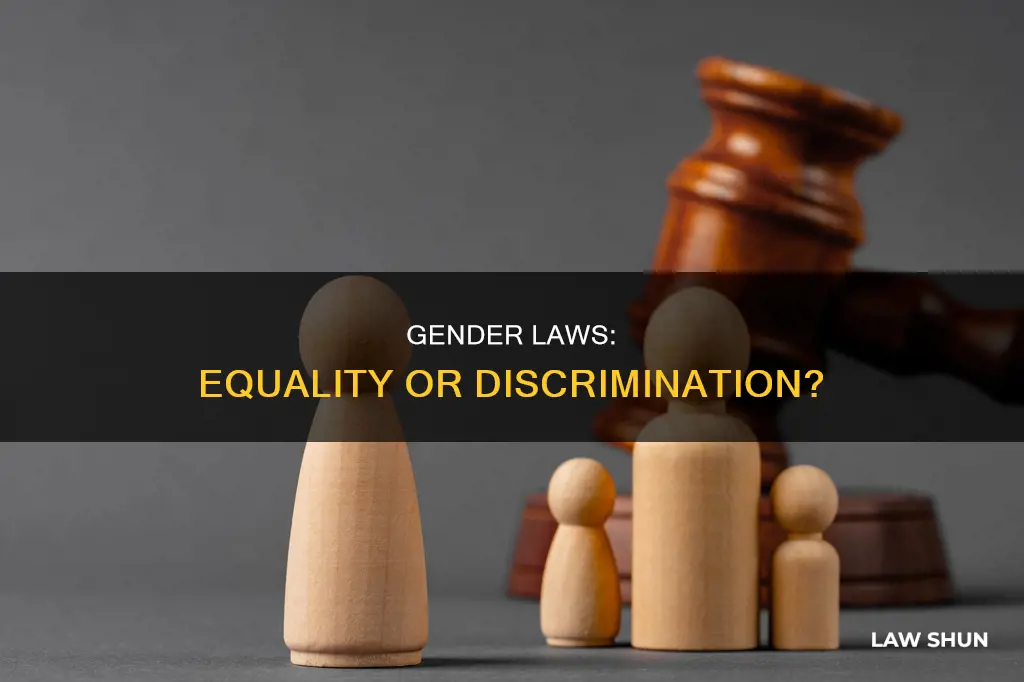 do gender based laws by definition treat men women differently