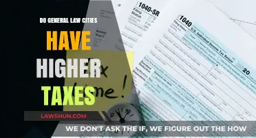 General Law Cities: Higher Taxes?