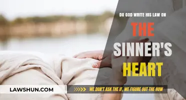 Does God's Law Truly Imprint on the Sinner's Heart?