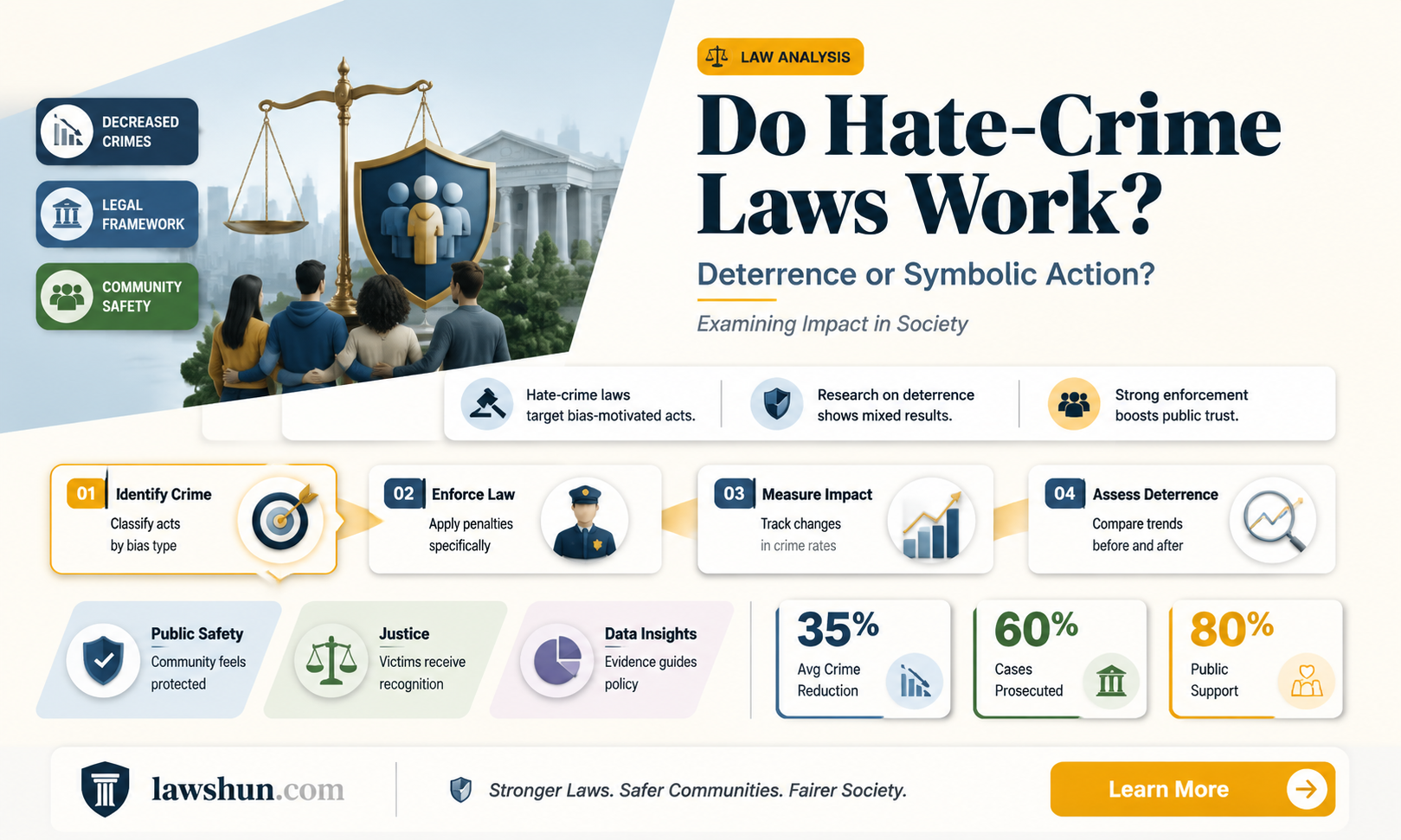 are hate-crime laws likely to deter offenders and reduce crime