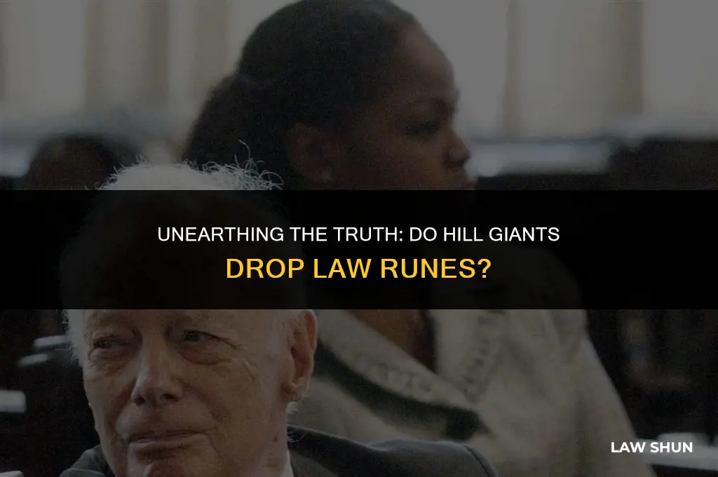 do hill giants drop law runes