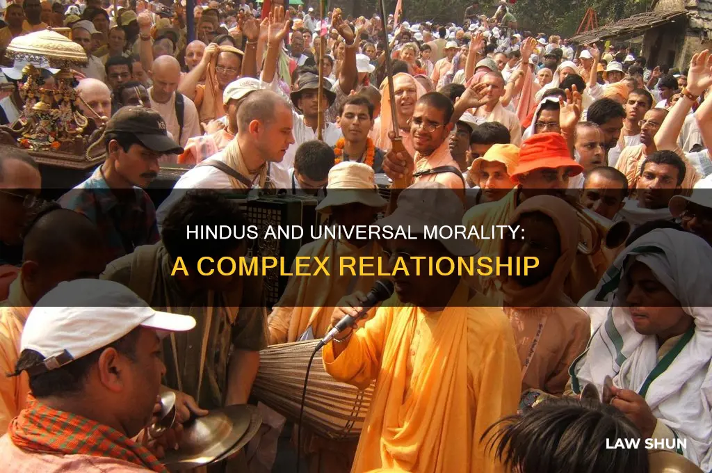 do hindus believe in universal moral laws