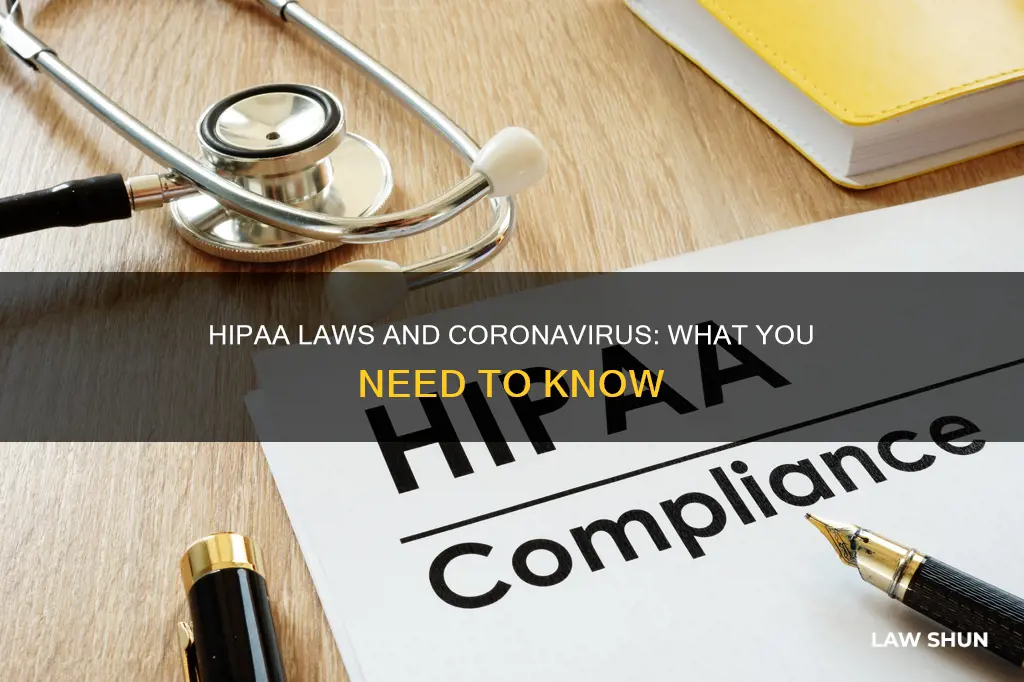 do hipaa laws apply to coronavirus