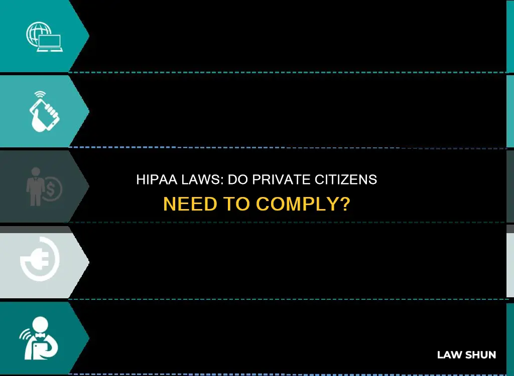 do hipaa laws apply to private citizens