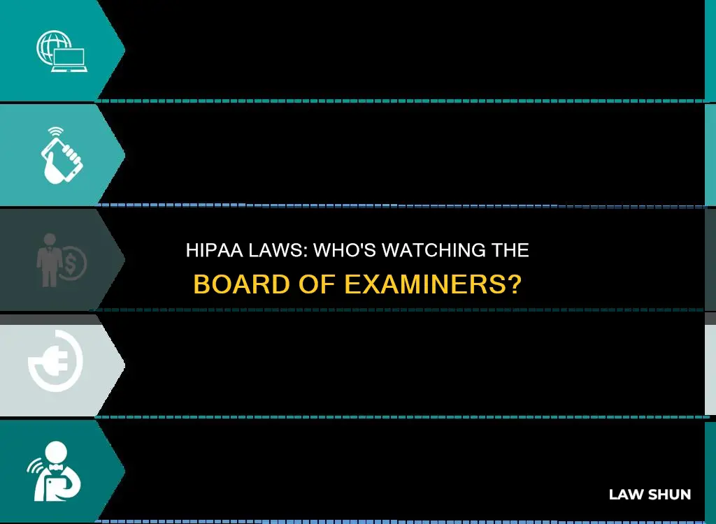 do hipaa laws apply to the board of examiners