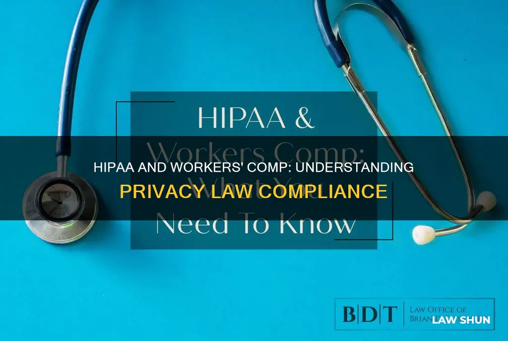 do hipaa laws apply to workers compensation