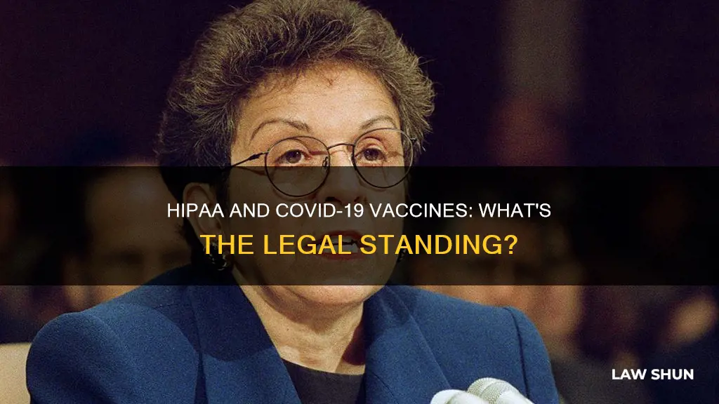 do hippa laws apply to covid vaccines