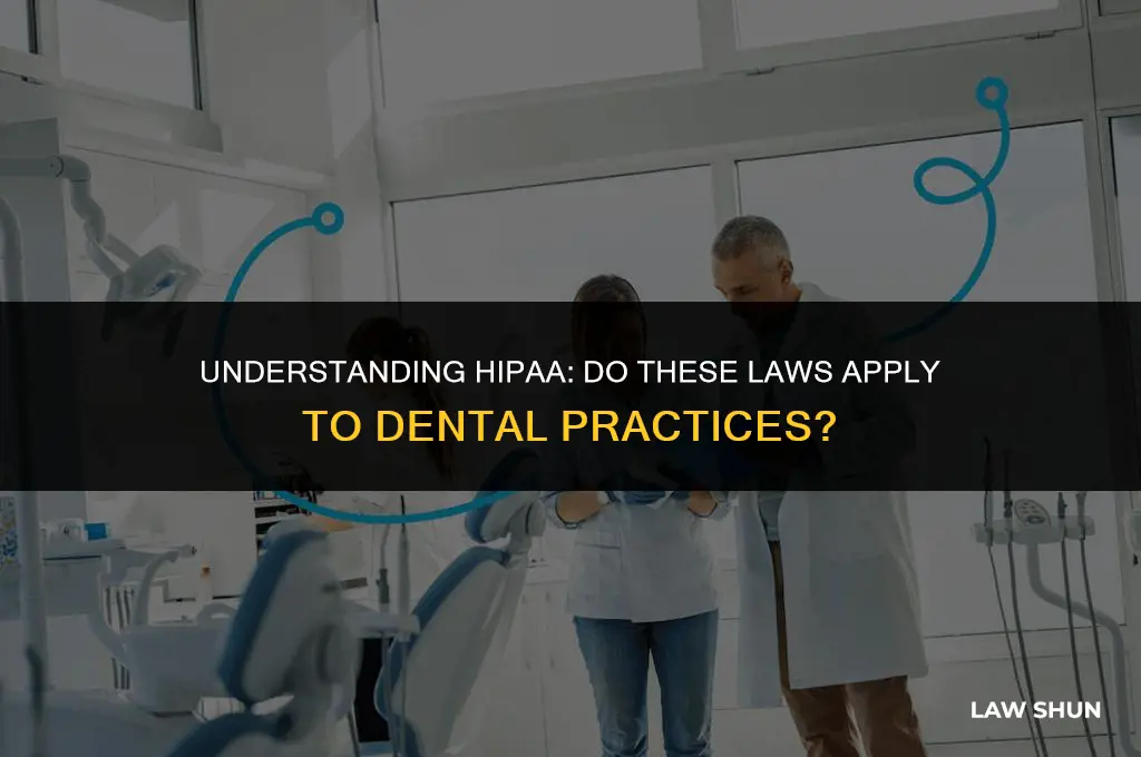 do hippa laws pertain to dentists