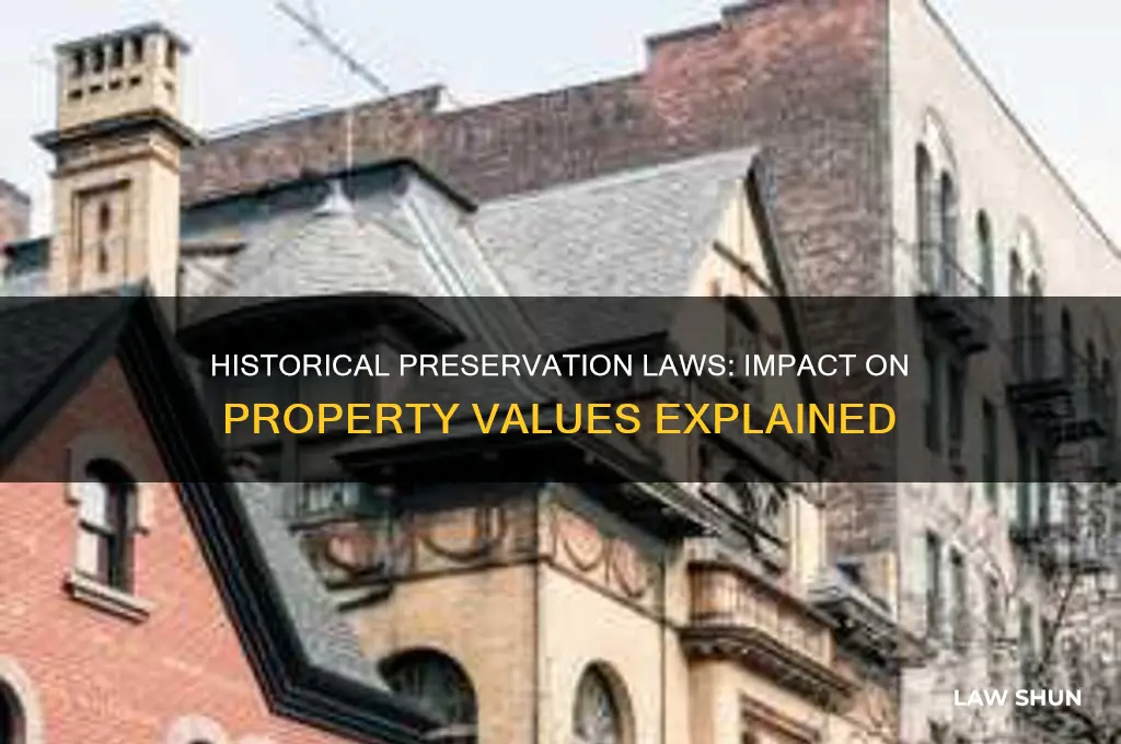 do historical preservation laws reduce property values
