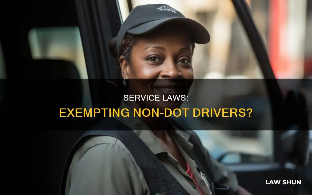 do hours of service laws apply to non dot drivers