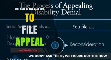 Case Law: A Requirement for Appeals?