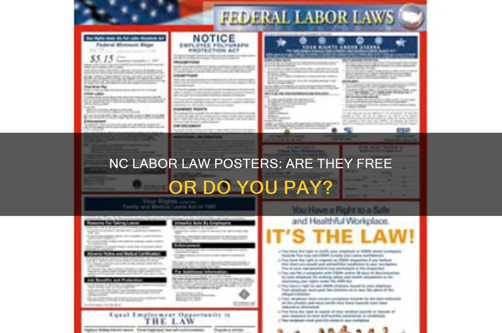 do i have to pay for nc labor law posters