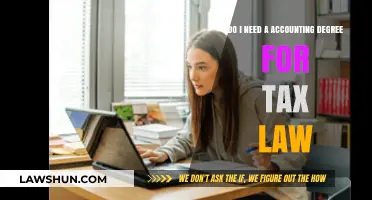 Accounting Degree for Tax Law: Is It Necessary?