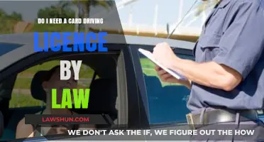 Is a Card Driving Licence Legally Required? Understanding the Law