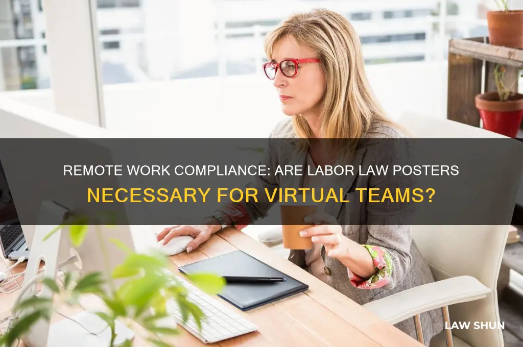 do i need labor law posters for remote employees