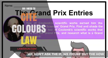 Citing Coulomb's Law: Essential or Optional in Academic Writing?
