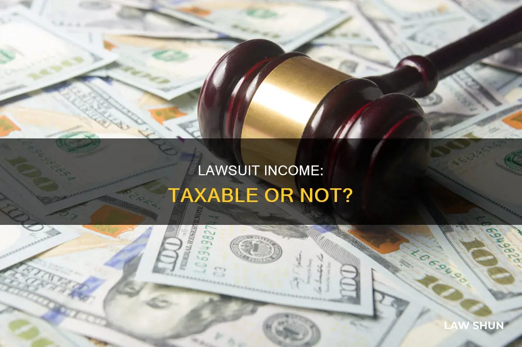 do i need to file law suit income for taxes