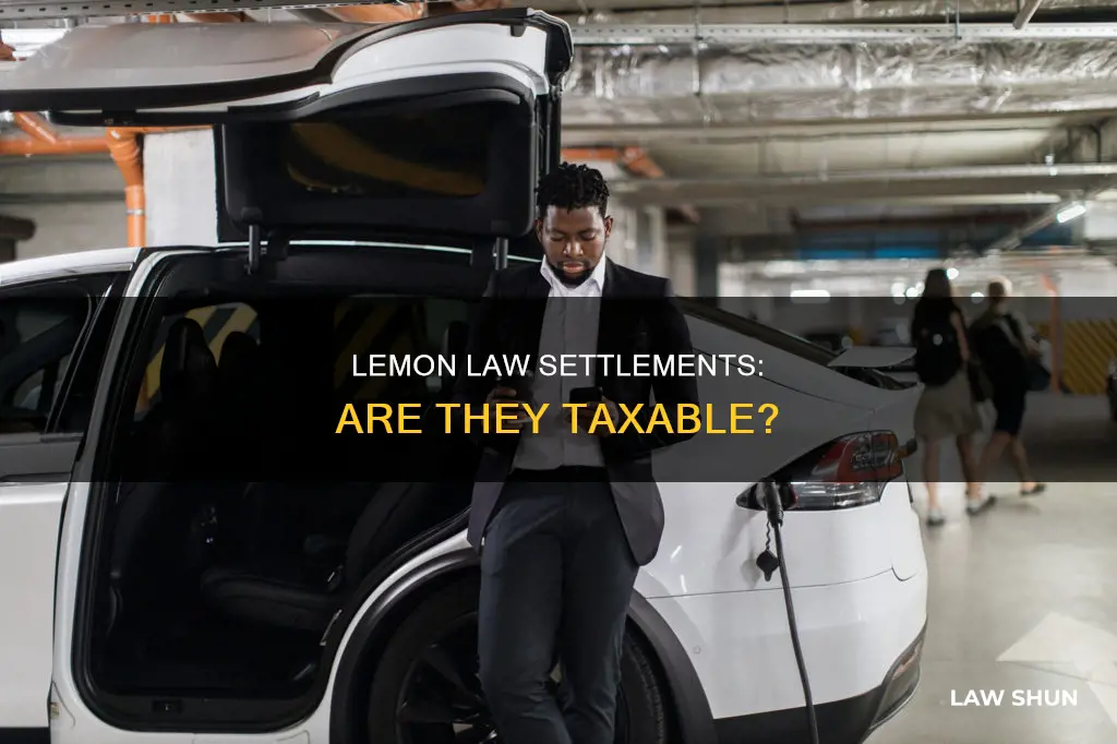 do i need to pay taxes on lemon law settlement