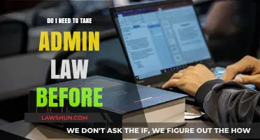 Should You Take Admin Law First? A Guide to Prerequisites